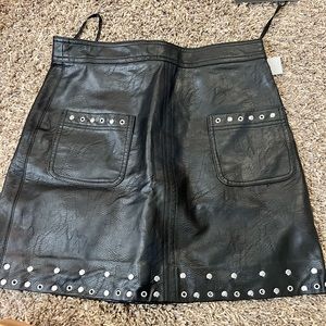 Spym Womens  Black Skirt Size Medium New With Tags